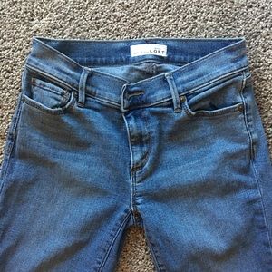Ann Taylor Loft 00/24 petite denim leggings